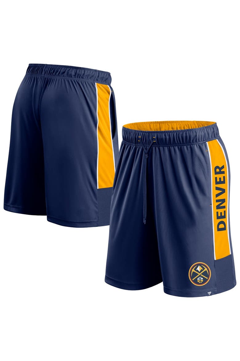 Men's Fanatics Branded Navy Denver Nuggets Game Winner Defender Shorts, Main, color, Navy