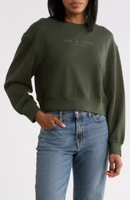 rag & bone Terry Logo Sweatshirt