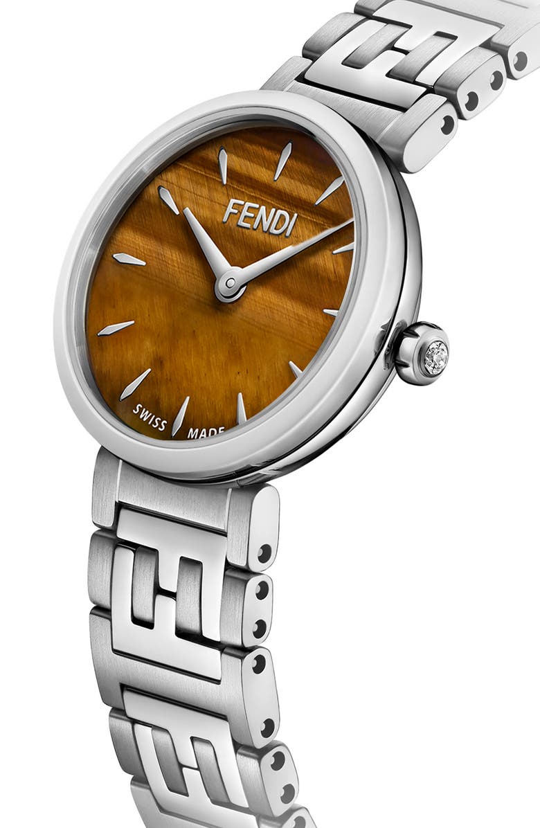 Fendi Forever Fendi Bracelet Watch, 19mm, Alternate, color, 