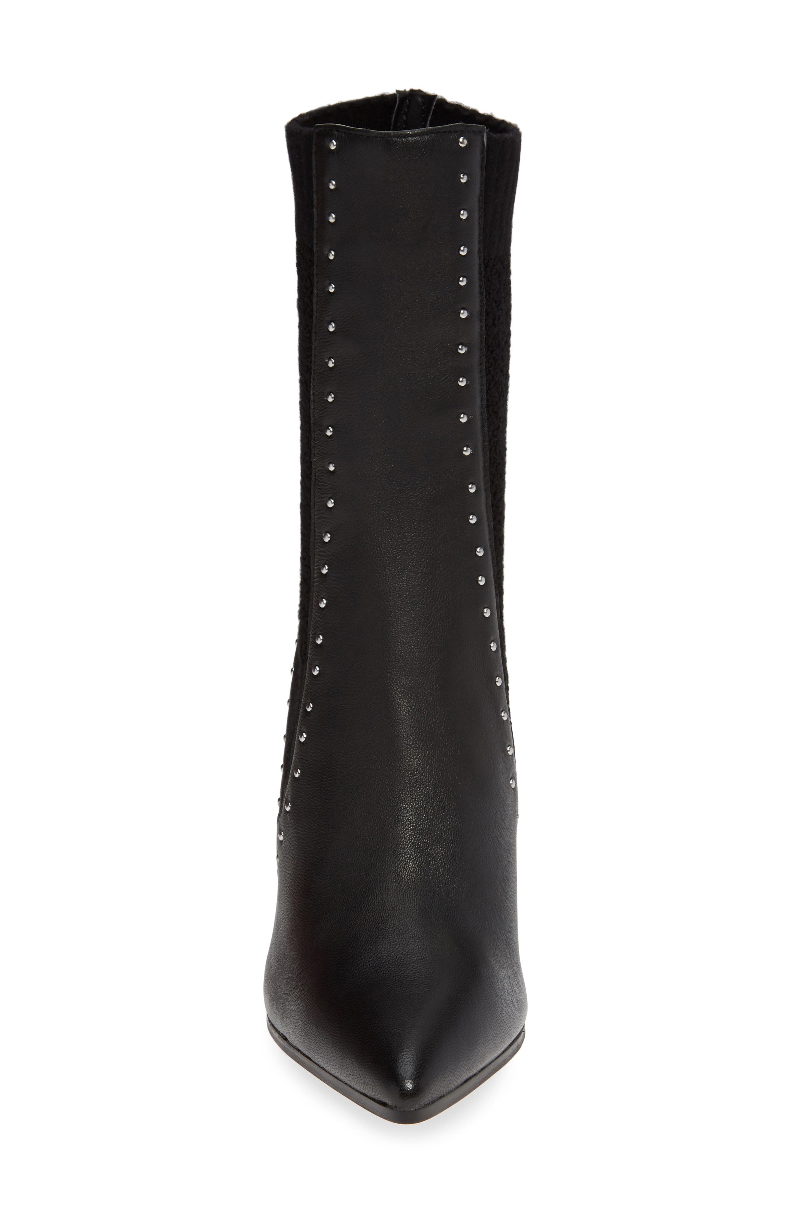 Echo Sock Boot, Alternate, color, BLACK LEATHER