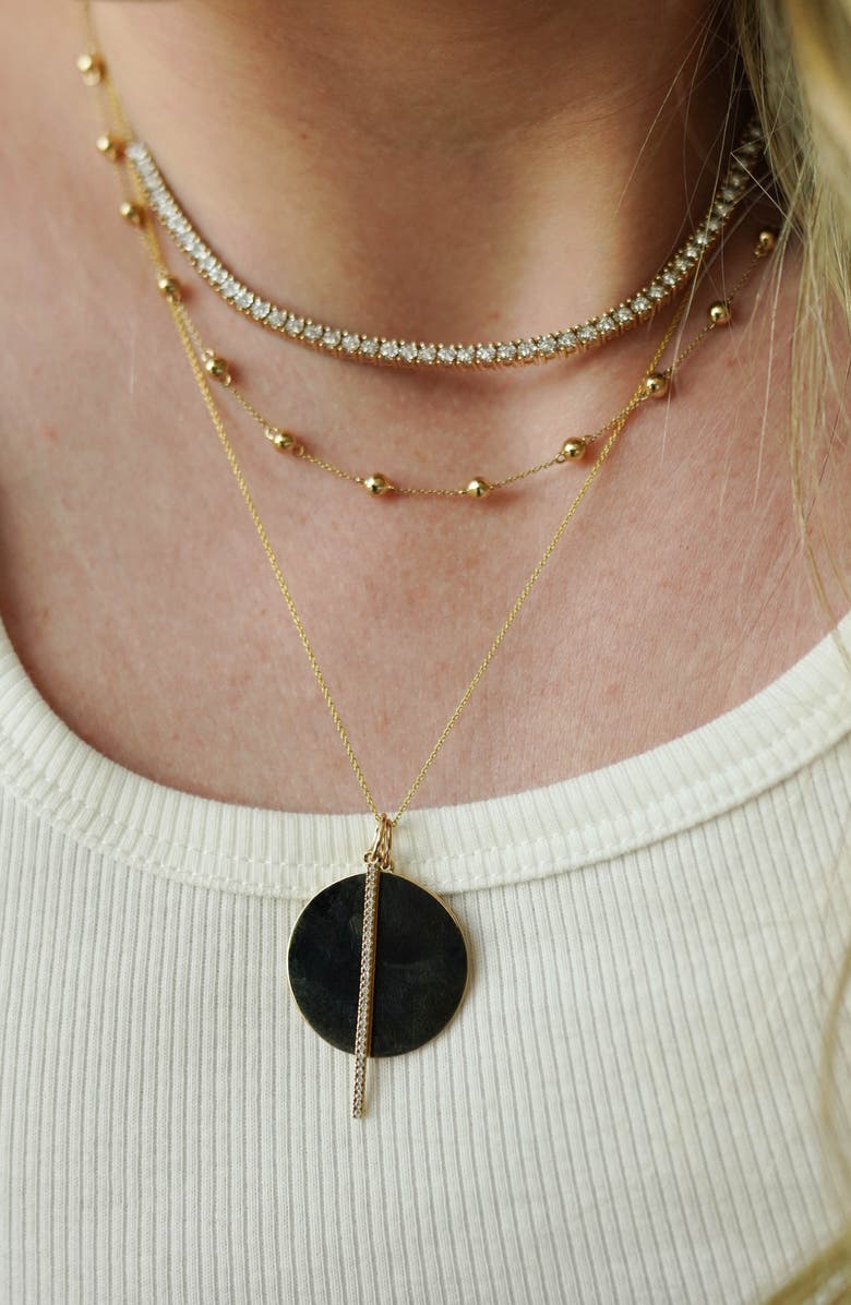 Dana Rebecca Designs Poppy Rae Ball Station Necklace, Alternate, color, 