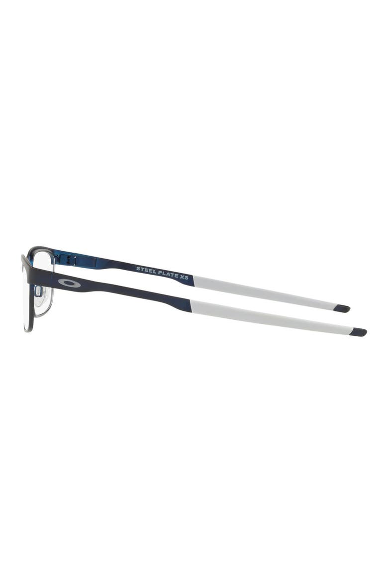 Kids' Steel Plate™ XS 48mm Rectangular Optical Glasses, Alternate, color, BLACK
