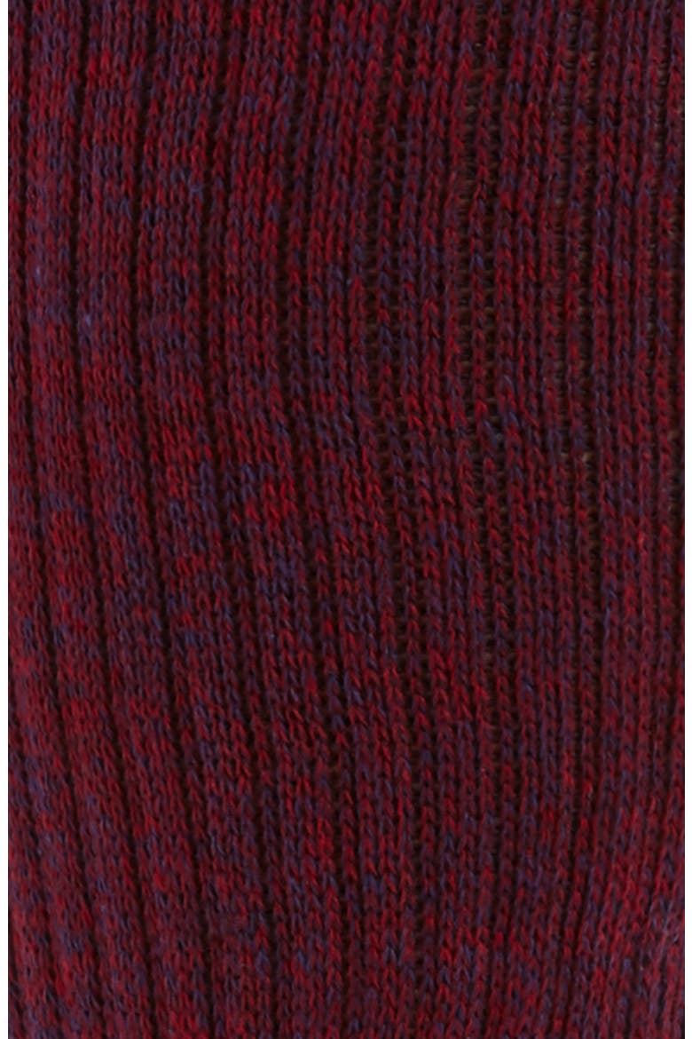 Marl Crew Socks, Alternate, color, BIKING RED ASTRAL AURA