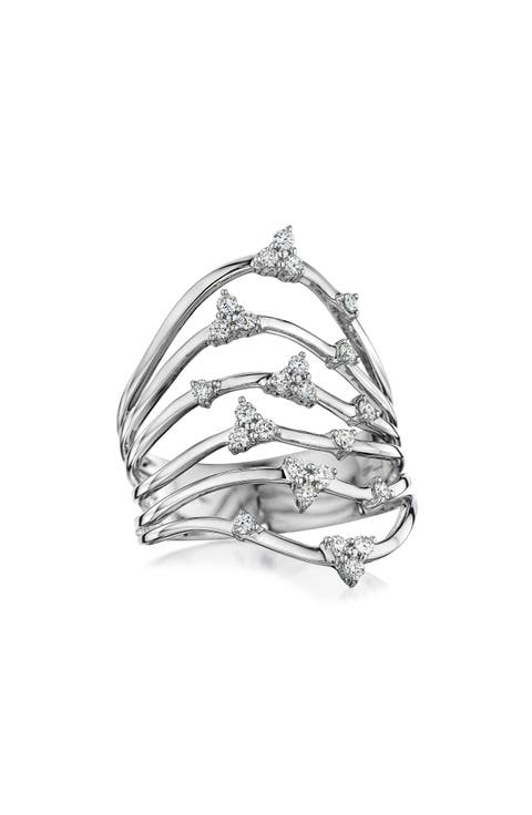 Luminus Stacked Diamond Ring