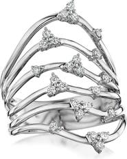 Hueb Luminus Stacked Diamond Ring