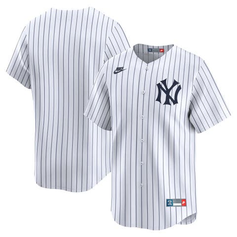Men's Nike White New York Yankees Throwback Cooperstown Collection Limited Jersey