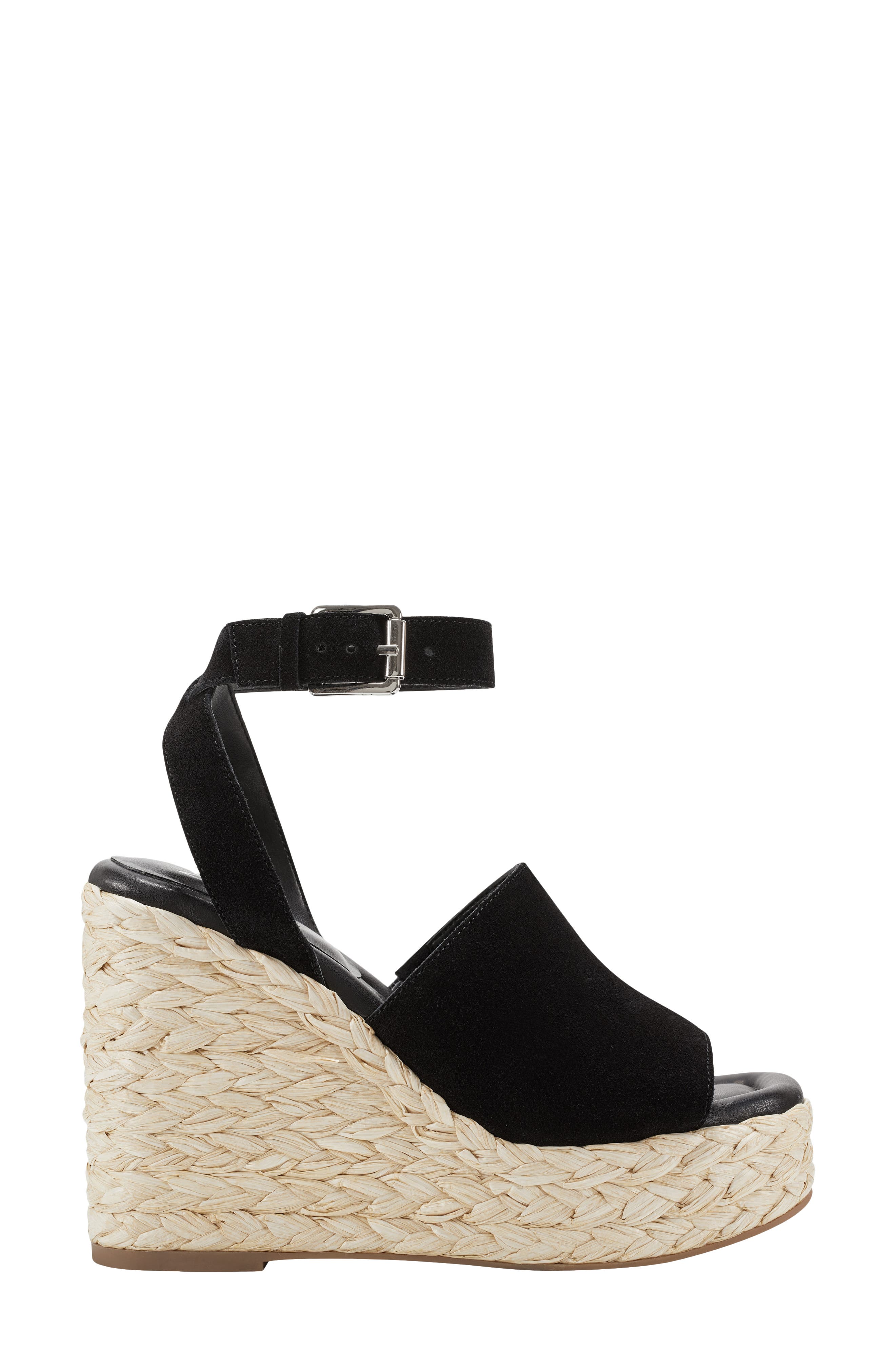 Marc Fisher LTD Nelly Ankle Strap Wedge Sandal, Alternate, color, 