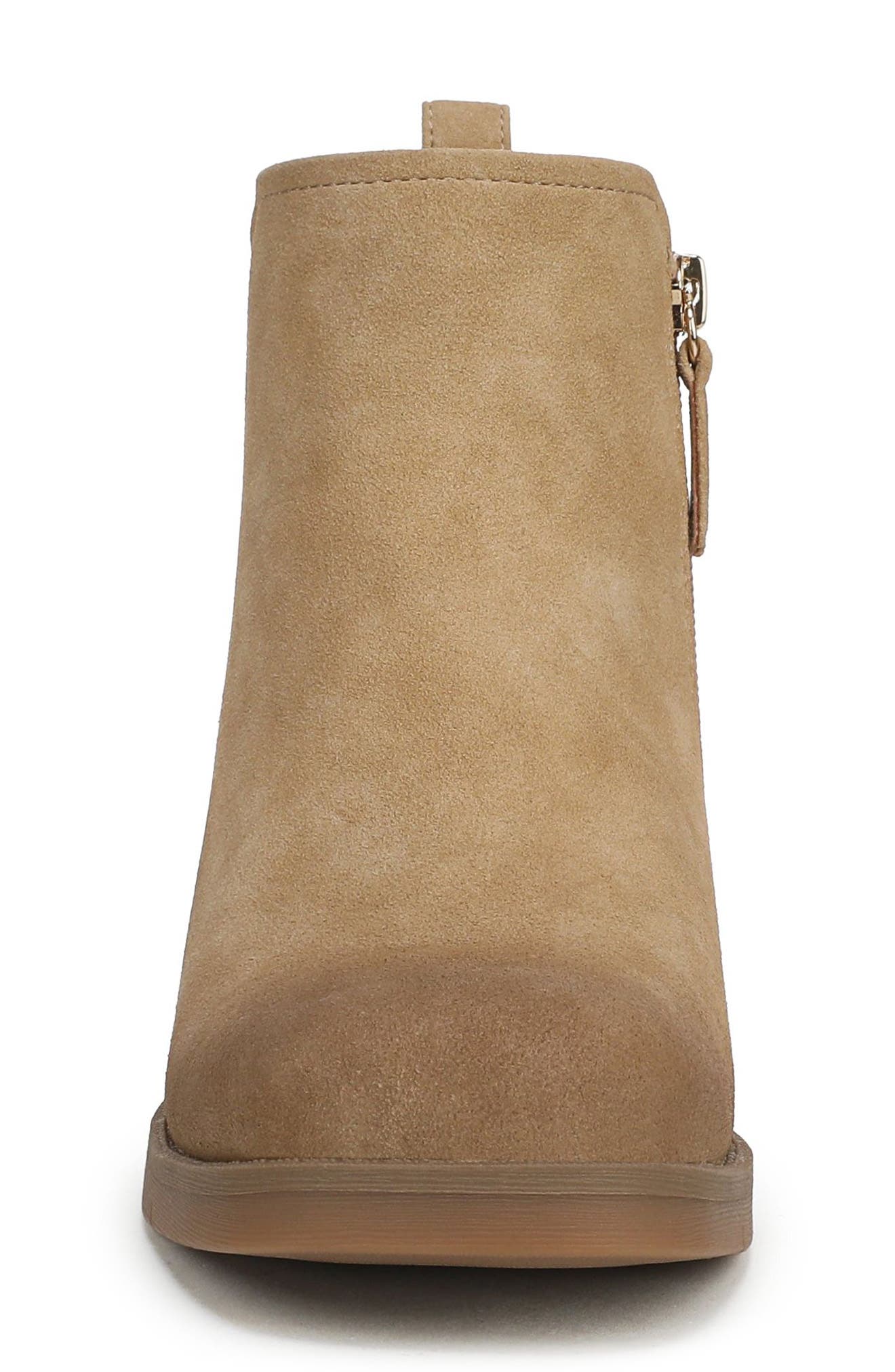 Joplin Faux Leather Chelsea Bootie, Alternate, color, WARM TAN FAUX LEATHER