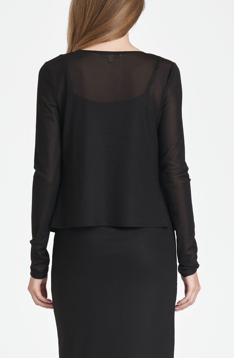 WAYF Maude Camisole & Cardigan Set, Alternate, color, Black