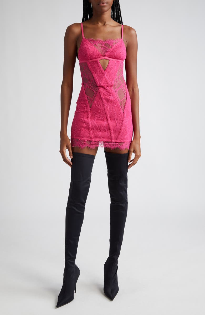 Dion Lee Snakeskin Print Lace Body-Con Corset Dress | Nordstrom Dion Lee Snakeskin Print Lace Body-Con Corset Dress | Nordstrom