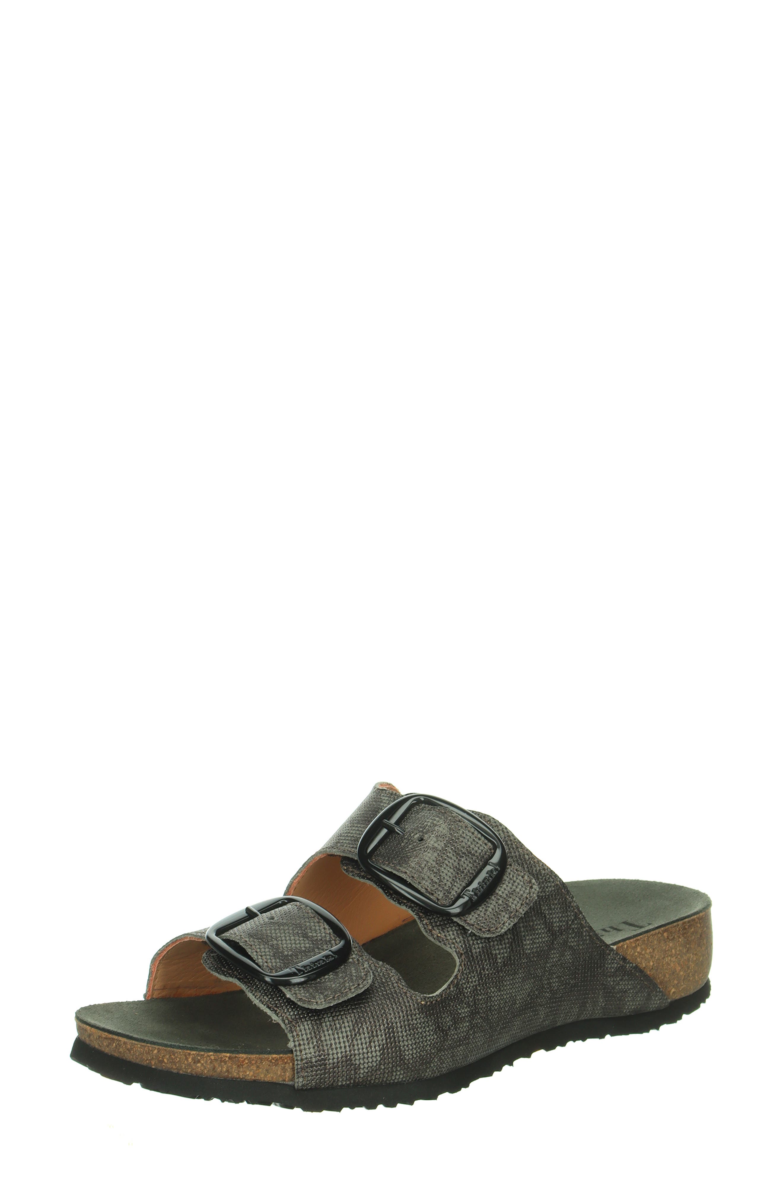 Think! Julie Buckle Sandal, Main, color, 