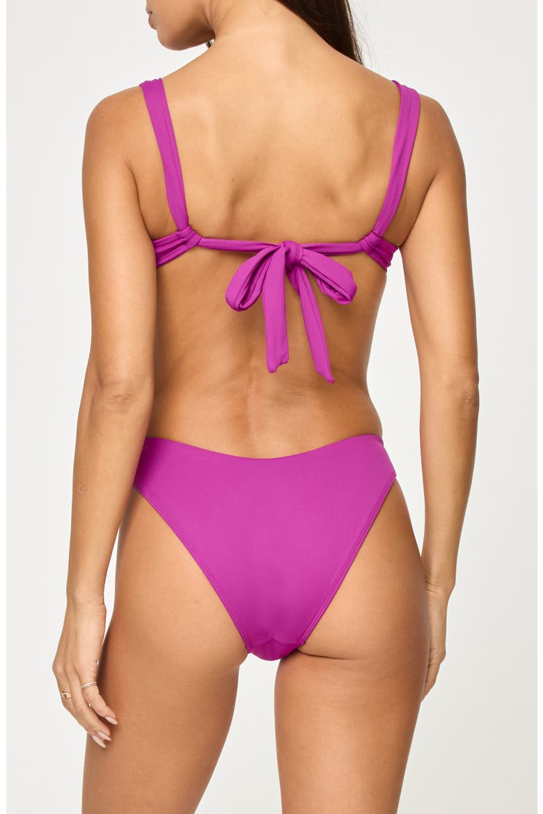Coast to Coast Underwire Bikini Top, Alternate, color, WILD ASTER