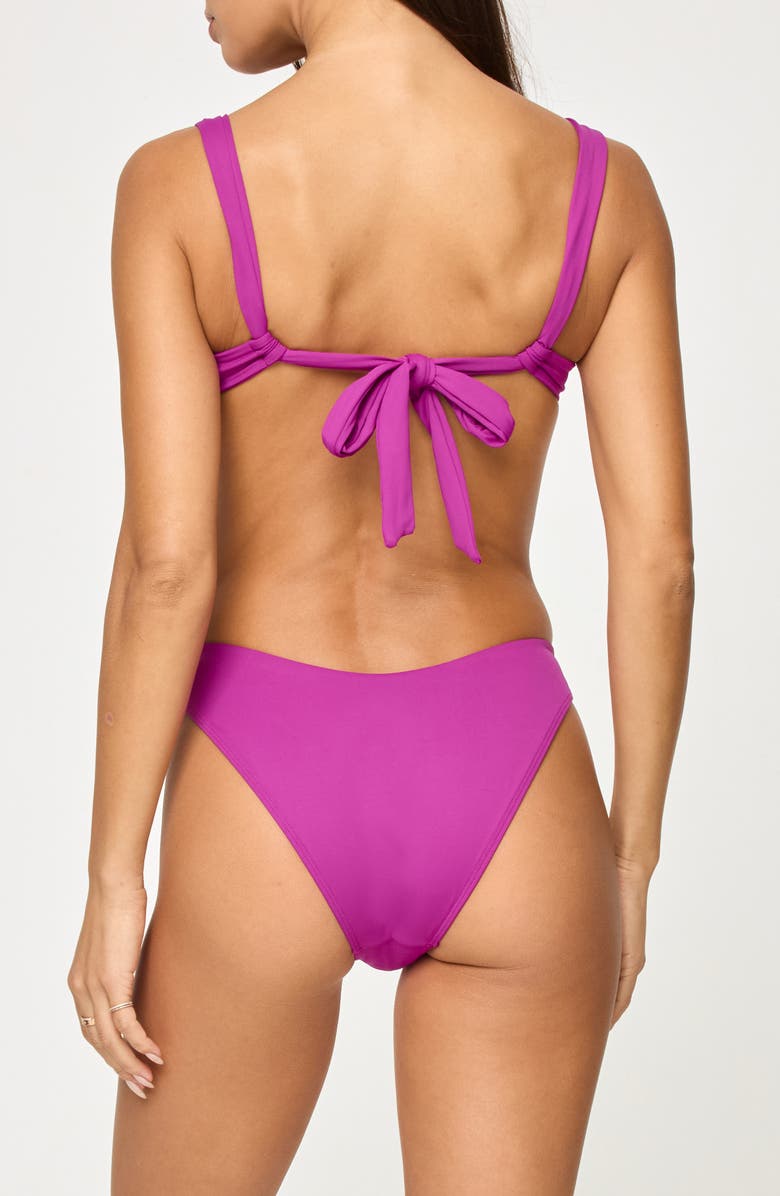 LSPACE Coast to Coast Underwire Bikini Top, Alternate, color, Wild Aster