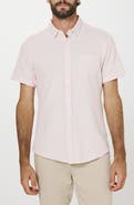 7 Diamonds Bennet Stripe Seersucker Short Sleeve Button-Up Shirt