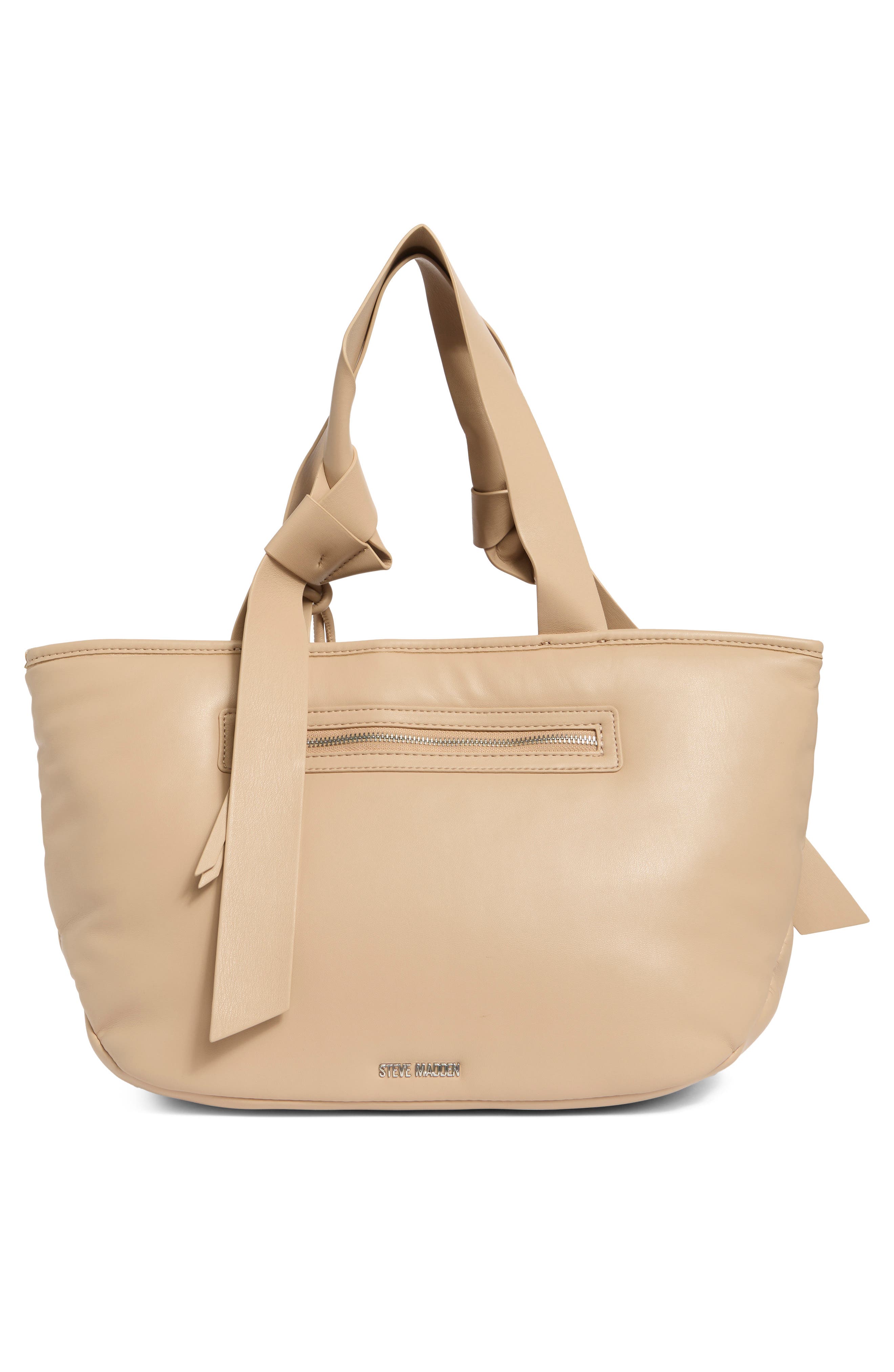 Steve Madden Bmiro Woven Tote Bag, Alternate, color, Stone