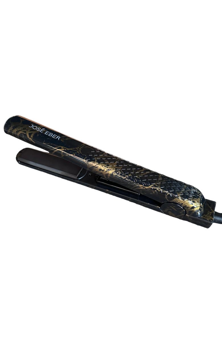 Jose Eber 100% Pure Ceramic Flat Iron Black Marble, Alternate, color, Black