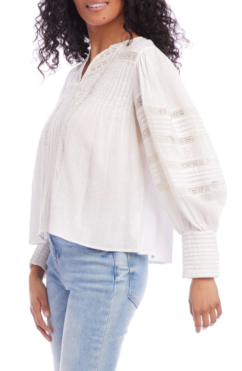 Karen Kane Blouson Sleeve Blouse, Alternate, color, 