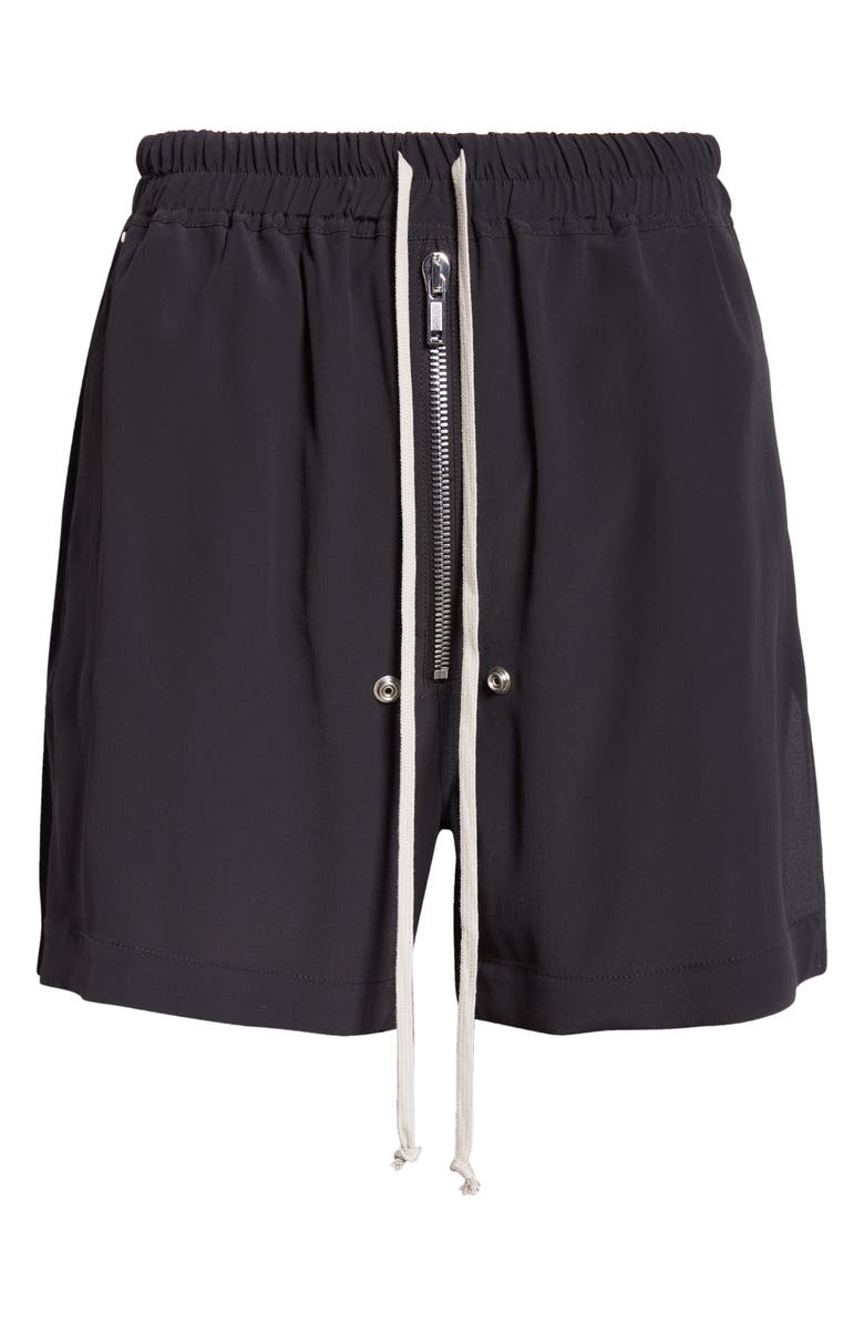 Rick Owens Lido Bela Boxing Shorts, Alternate, color, Black