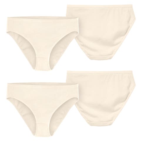 Women's Soft 100% Organic Cotton Brief Underwear