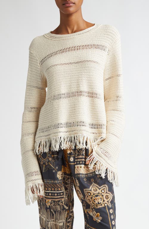 Isabel Marant Étoile Off-white Azilis Sweater In Ecru