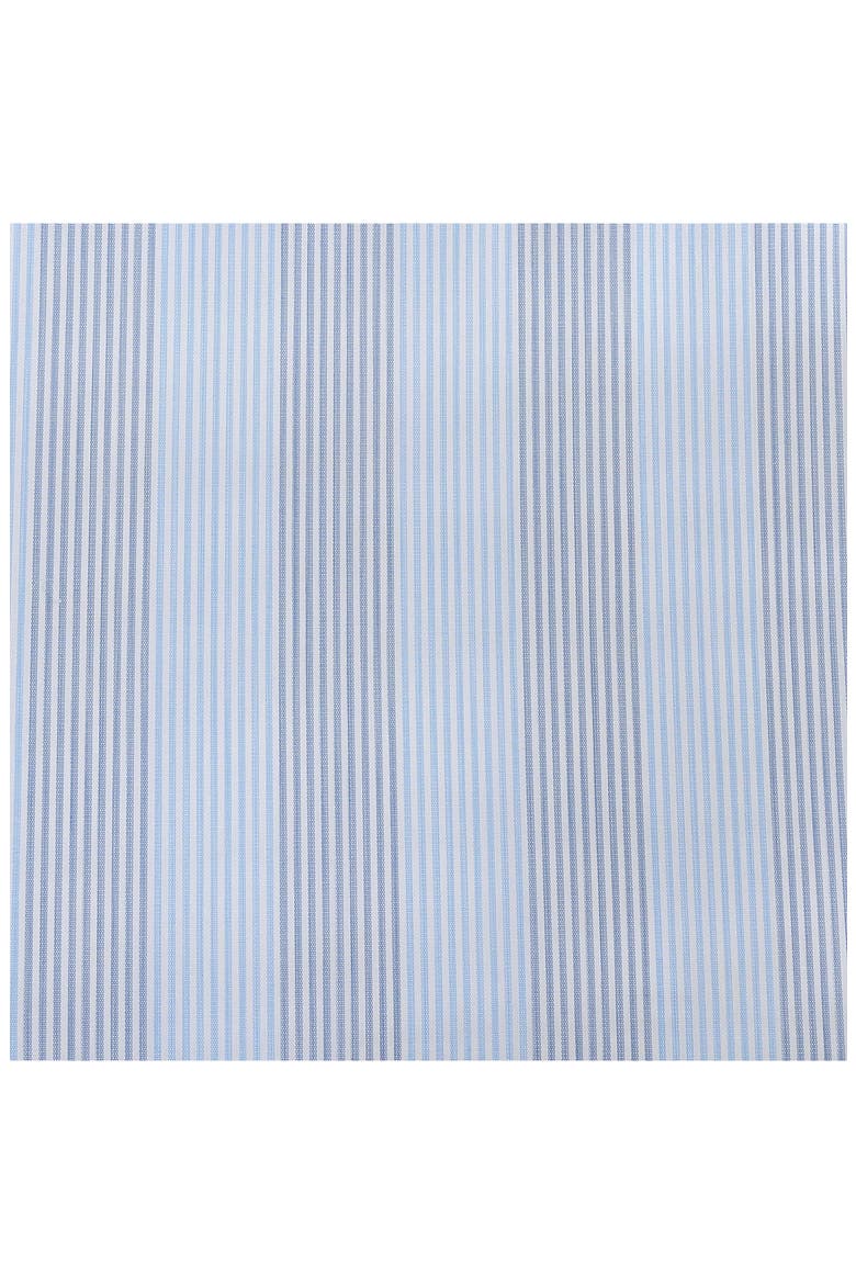 Weekend Stripe Cotton Sheet Set, Alternate, color, LIGHT PASTEL BLUE