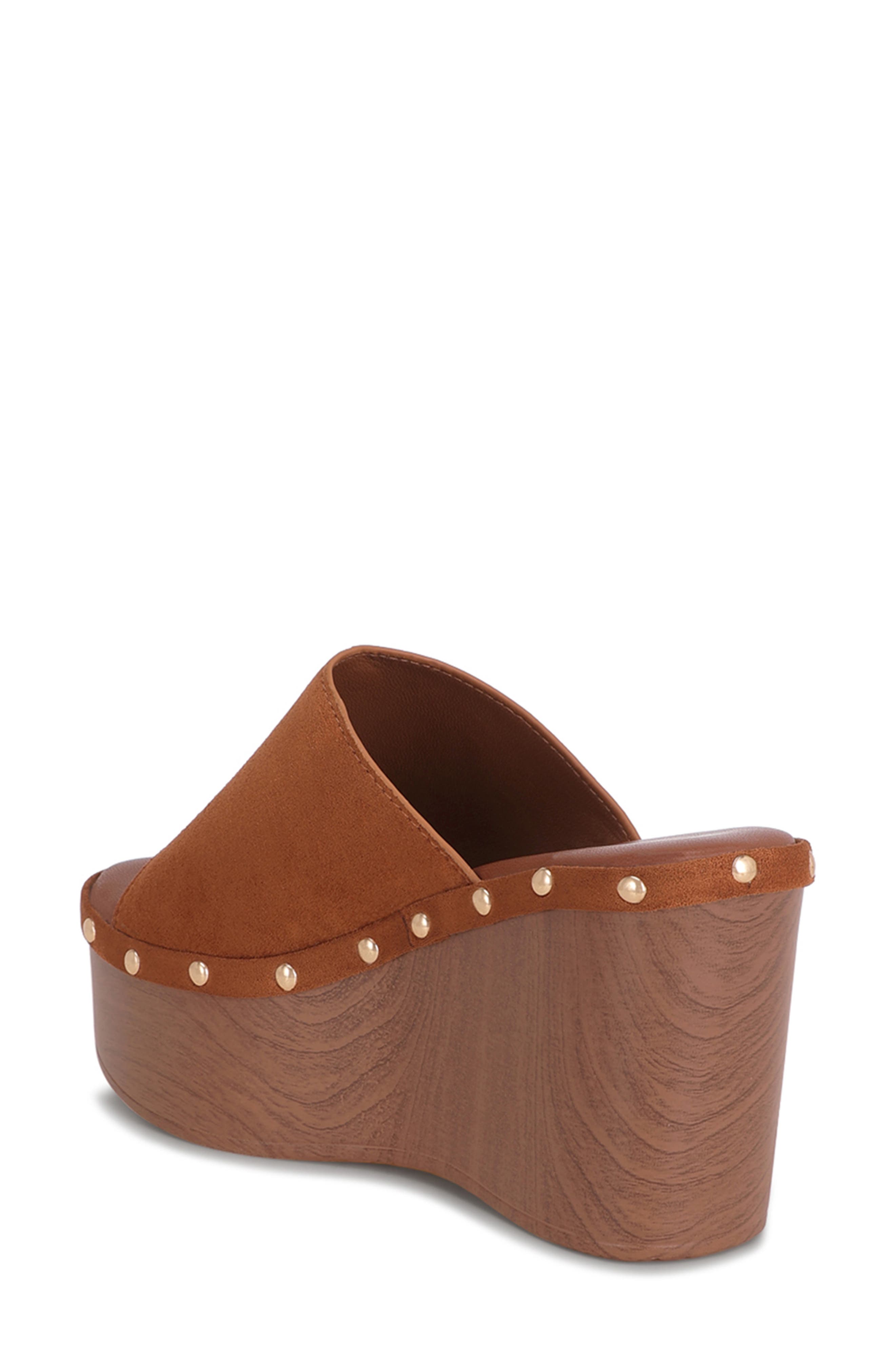 Zorya Wedge Sandal, Alternate, color, TAN SUEDE