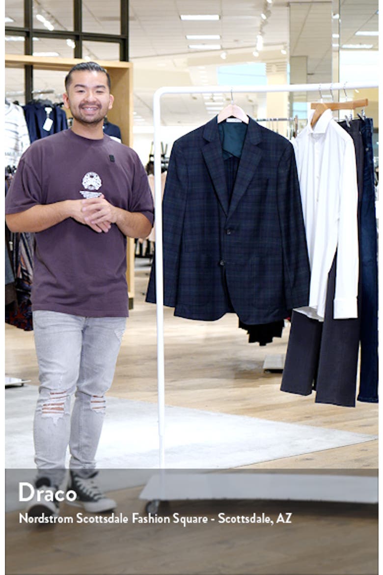 Milzo Plaid Wool Sport Coat video