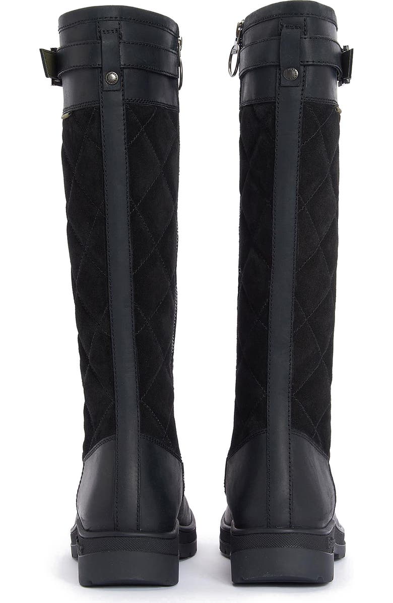 Barbour Oak Waterproof Rain Boot, Alternate, color,