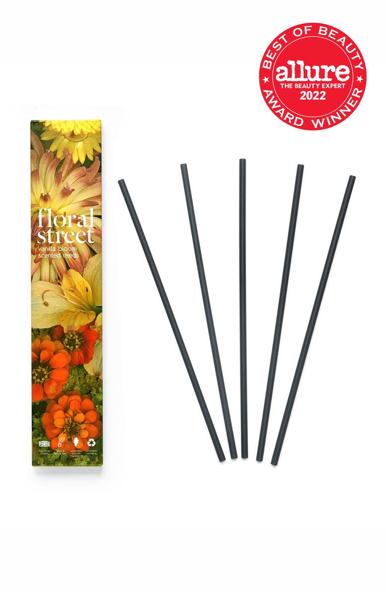 Floral Street Vanilla Bloom Scented Reeds, Alternate, color, 