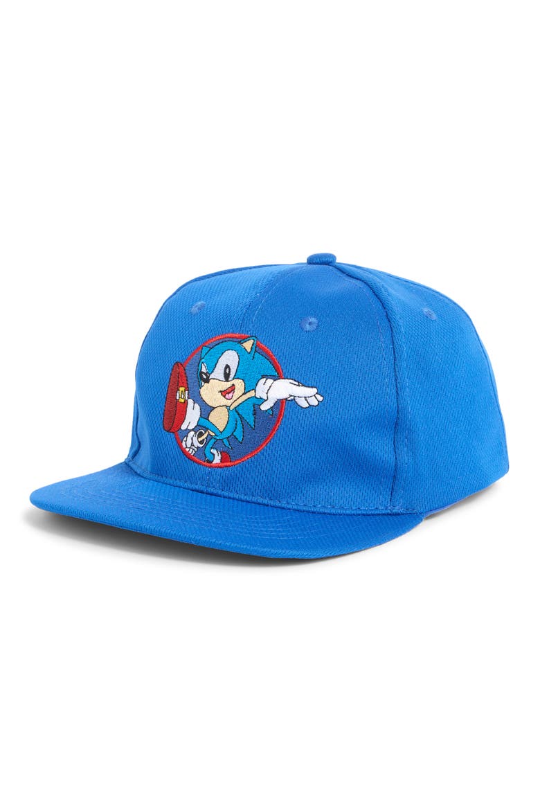 Kids' Sonic the Hedgehog® Snapback Baseball Cap, Main, color, BLUE