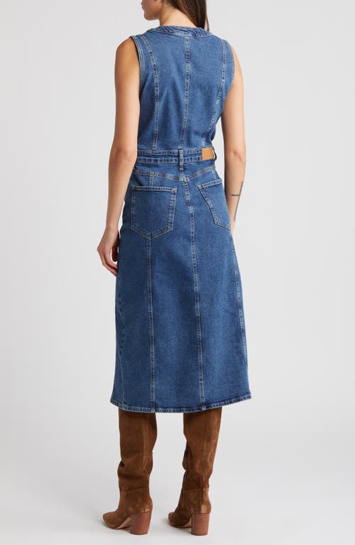 Rails Westwood Sleeveless Denim Dress In Blue Stone