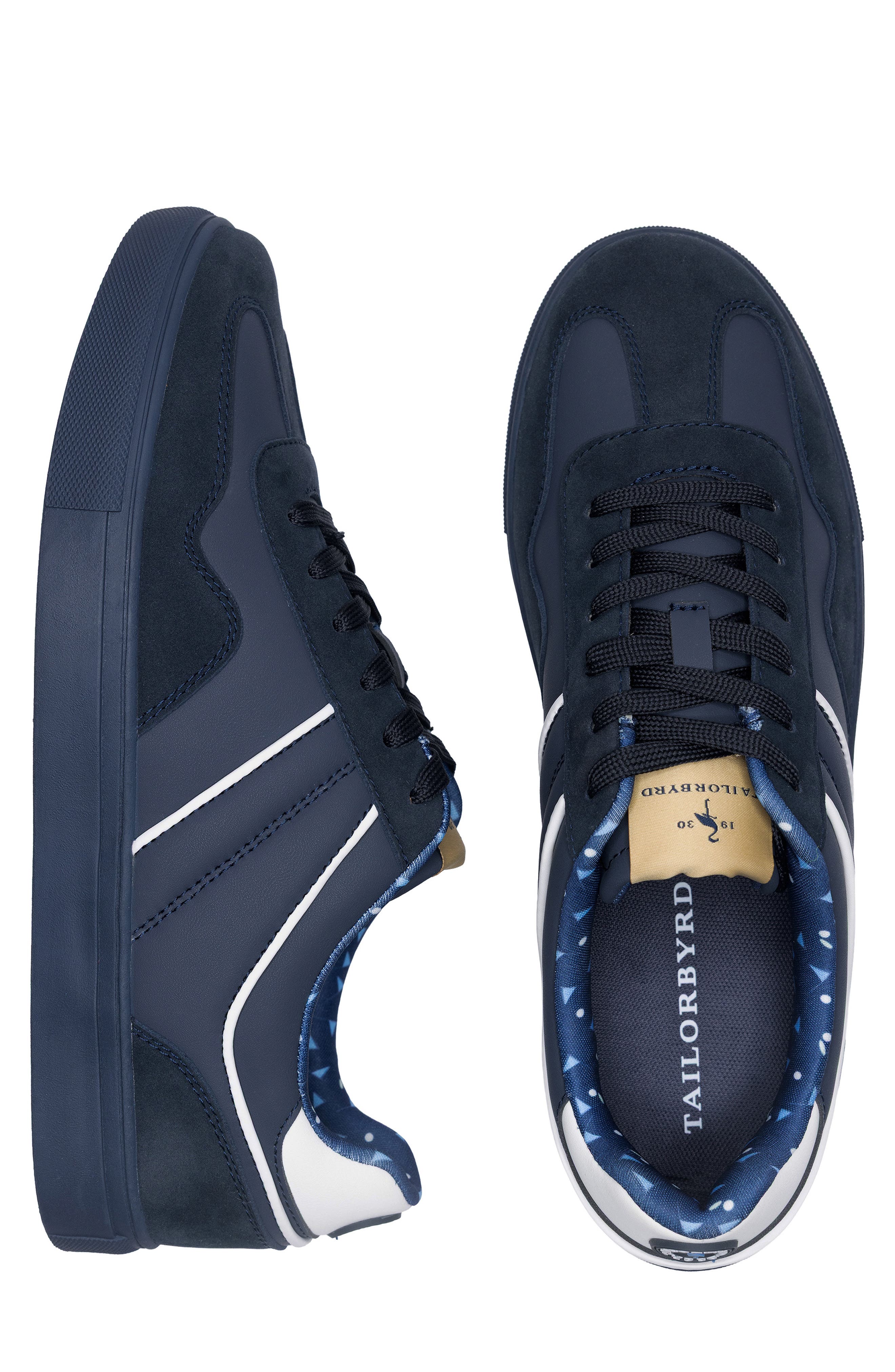 TailorByrd Brad Sneaker, Alternate, color, Navy