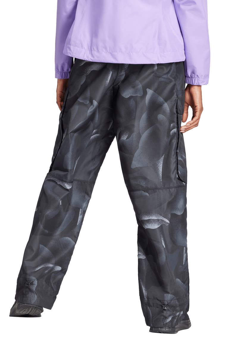 City Escape Recycled Polyester Cargo Pants, Alternate, color, BLACK/ MULTICOLOR