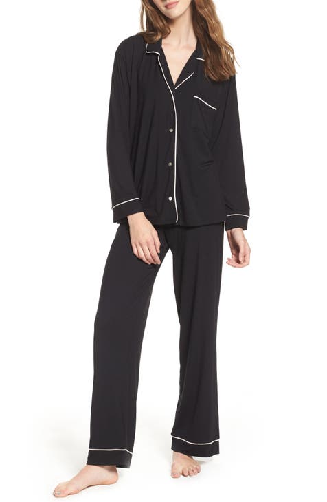 Women s Black Pajama Sets Nordstrom