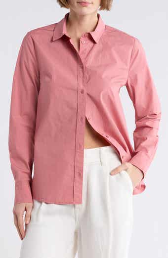 Classic Long Sleeve Button-Up Shirt