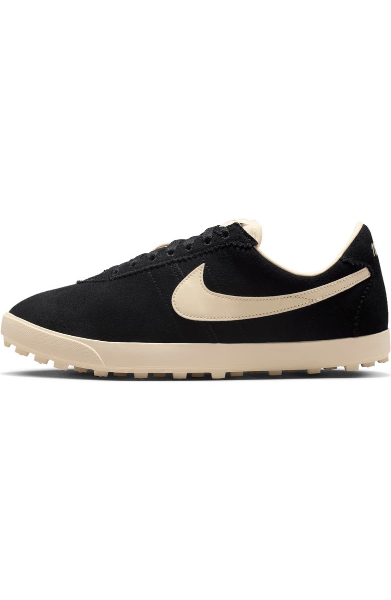 Nike Astrograbber Suede Football Sneaker, Alternate, color, Black /Muslin