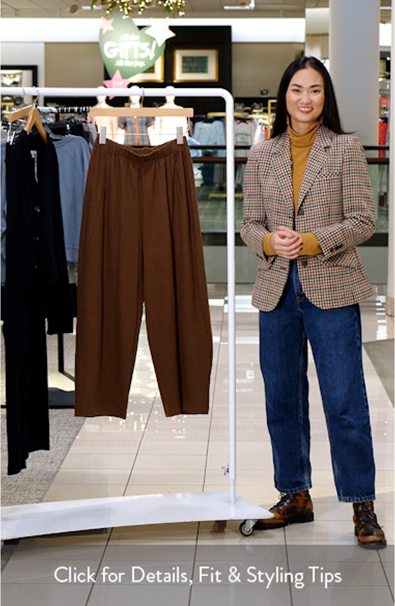 Brushed Crop Pants, sales video thumbnail