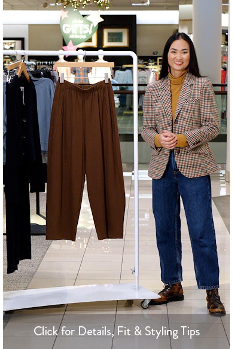 Brushed Crop Pants video