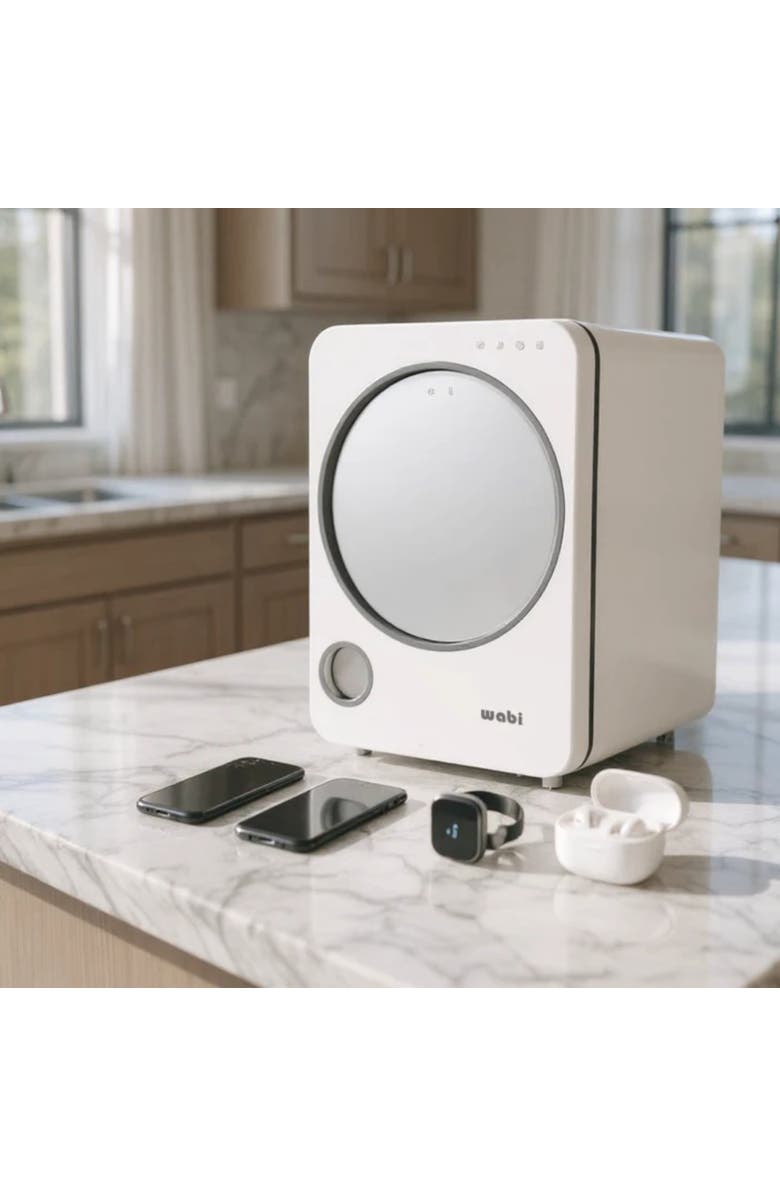 WABI BABY UVC LED Sanitizer & Dryer REV, Main, color, Ivory / Gunmetal Trim