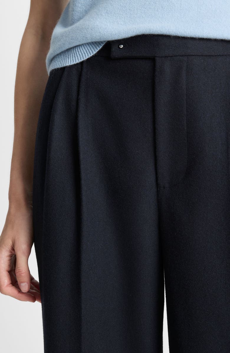 Vince Pleated Wide Leg Pants, Alternate, color, Coastal