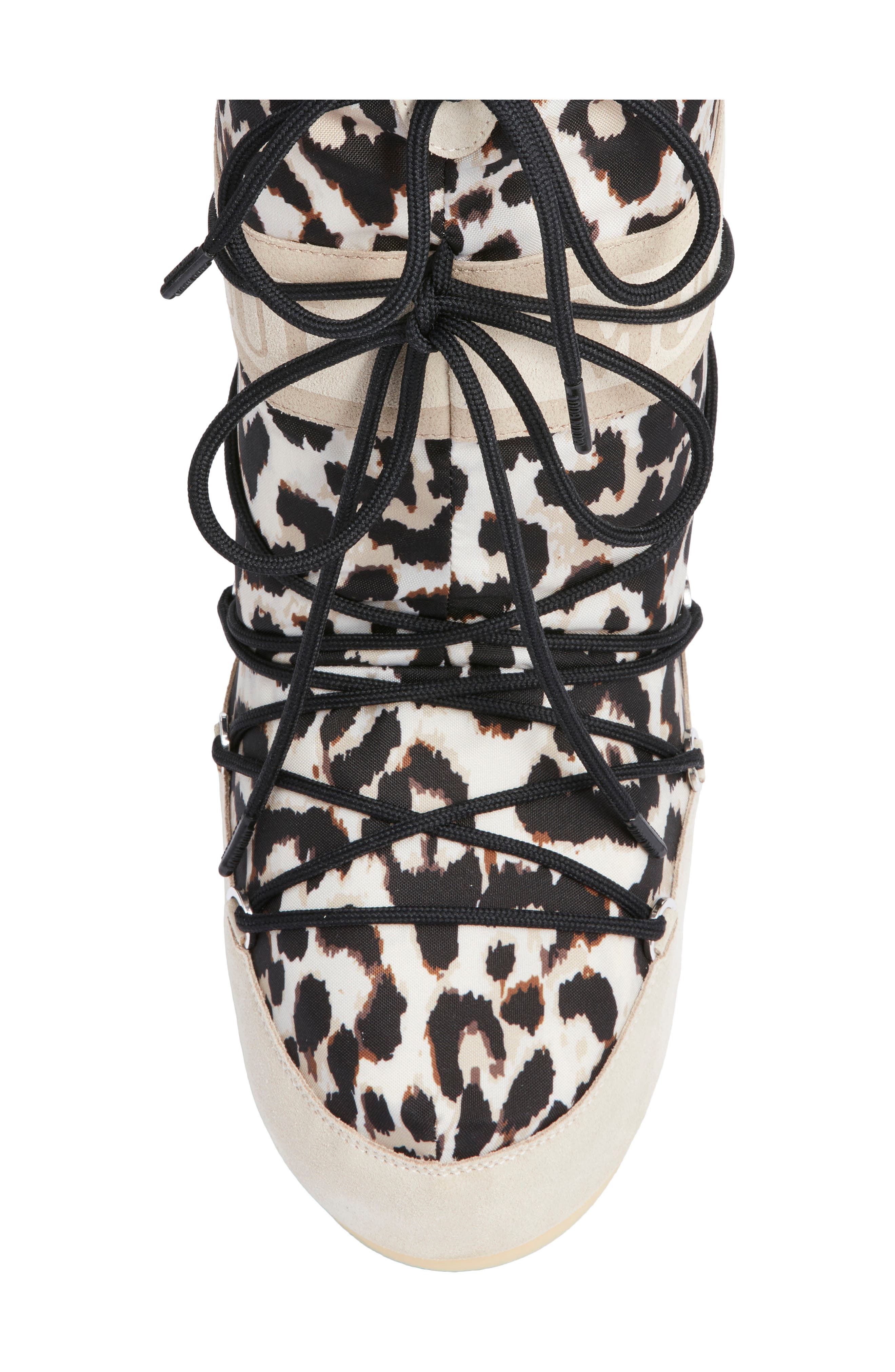 Moon Boot<sup>®</sup> Icon Water Repellent Moon Boot, Alternate, color, Light Leopard
