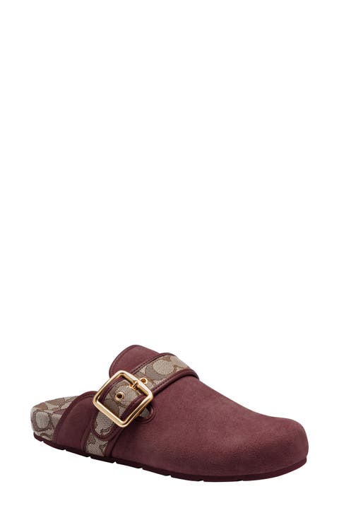 Archival Buckle Mule (Women)