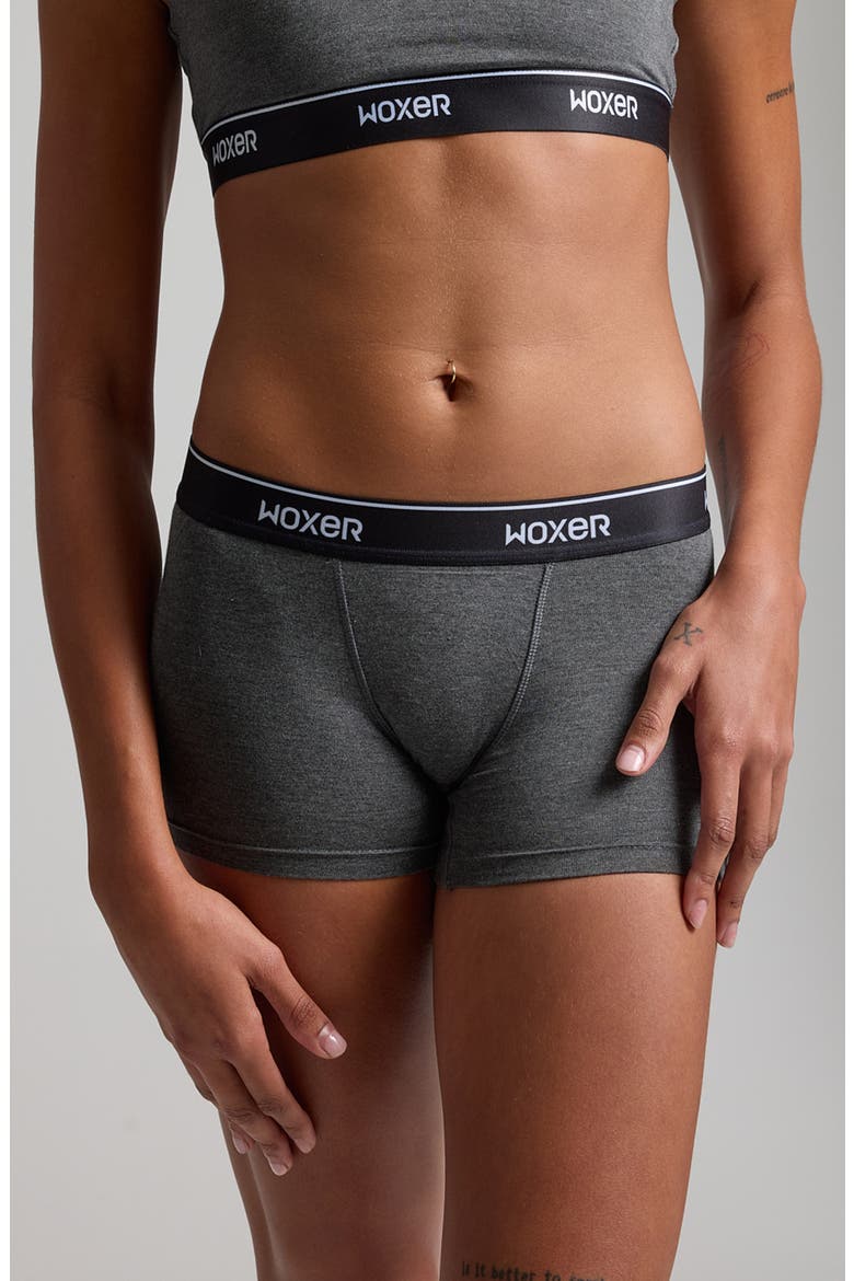 Star Ultra-Soft 3-Inch Boxer Briefs, Main, color, CHARCOAL HEATHER