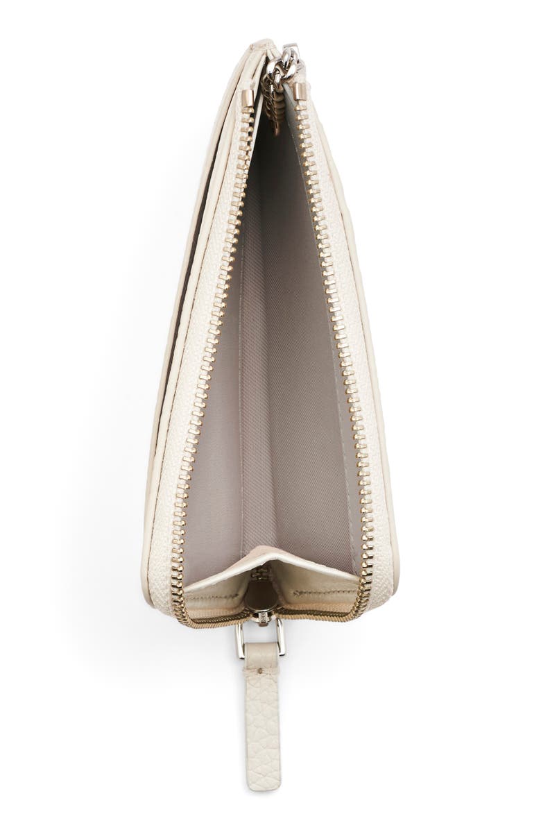 Marc Jacobs The Top Zip Multi Leather Wallet, Alternate, color, Cotton