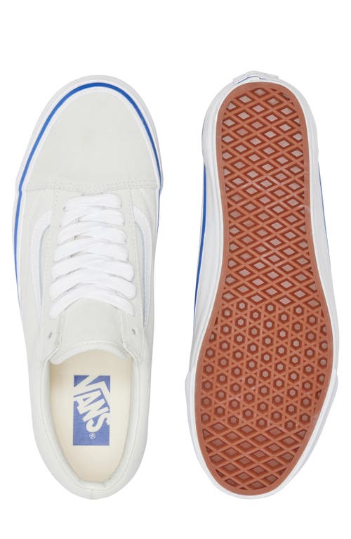 Vans Premium Old Skool Canvas Sneaker In White