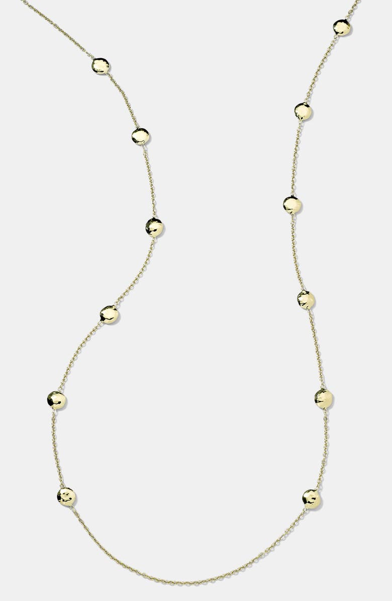 Ippolita Glamazon - Pinball 18K Gold Long Station Necklace, Main, color, 