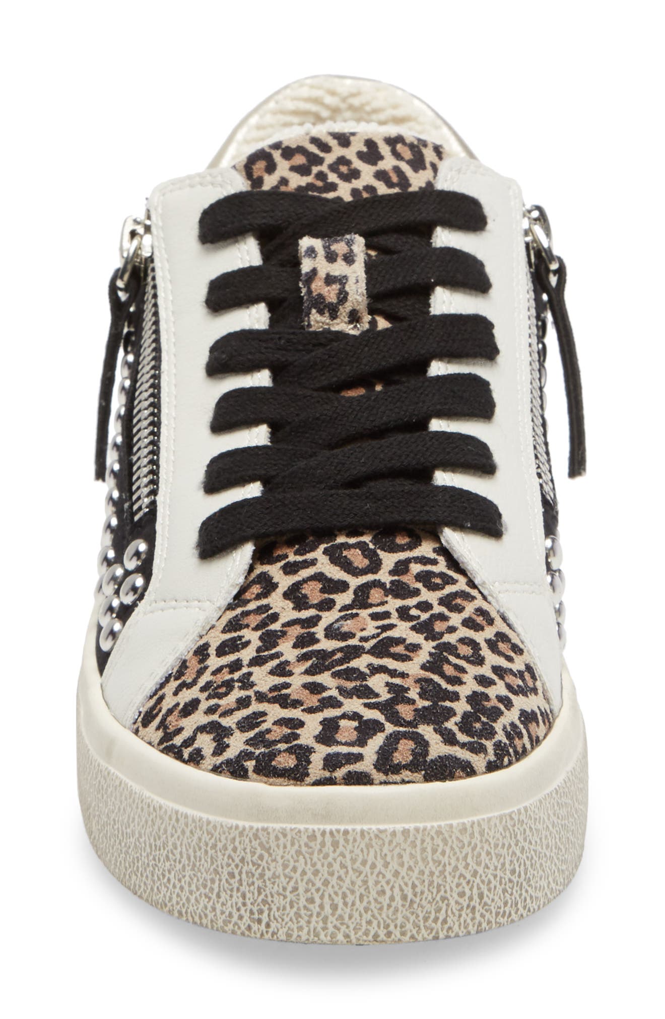 Parka Studded Sneaker, Alternate, color, LEOPARD MULTI