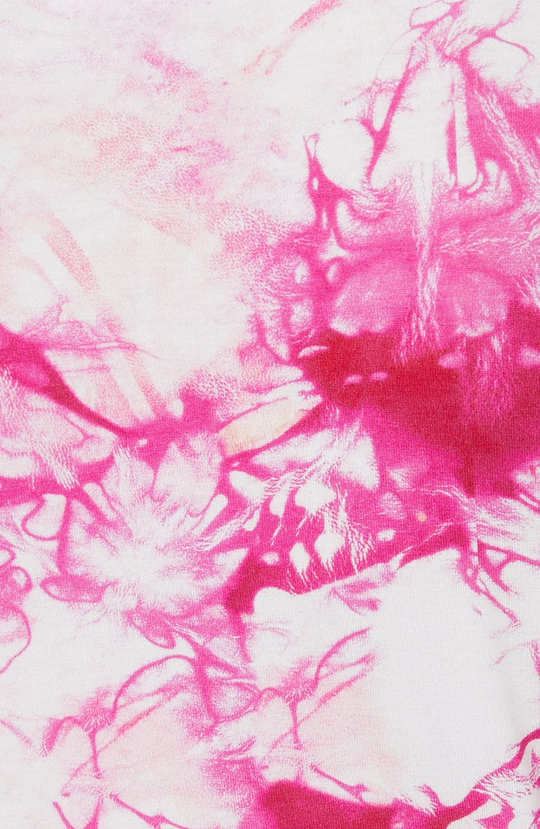 Versace Tie Dye Long Sleeve T-Shirt, Alternate, color, 