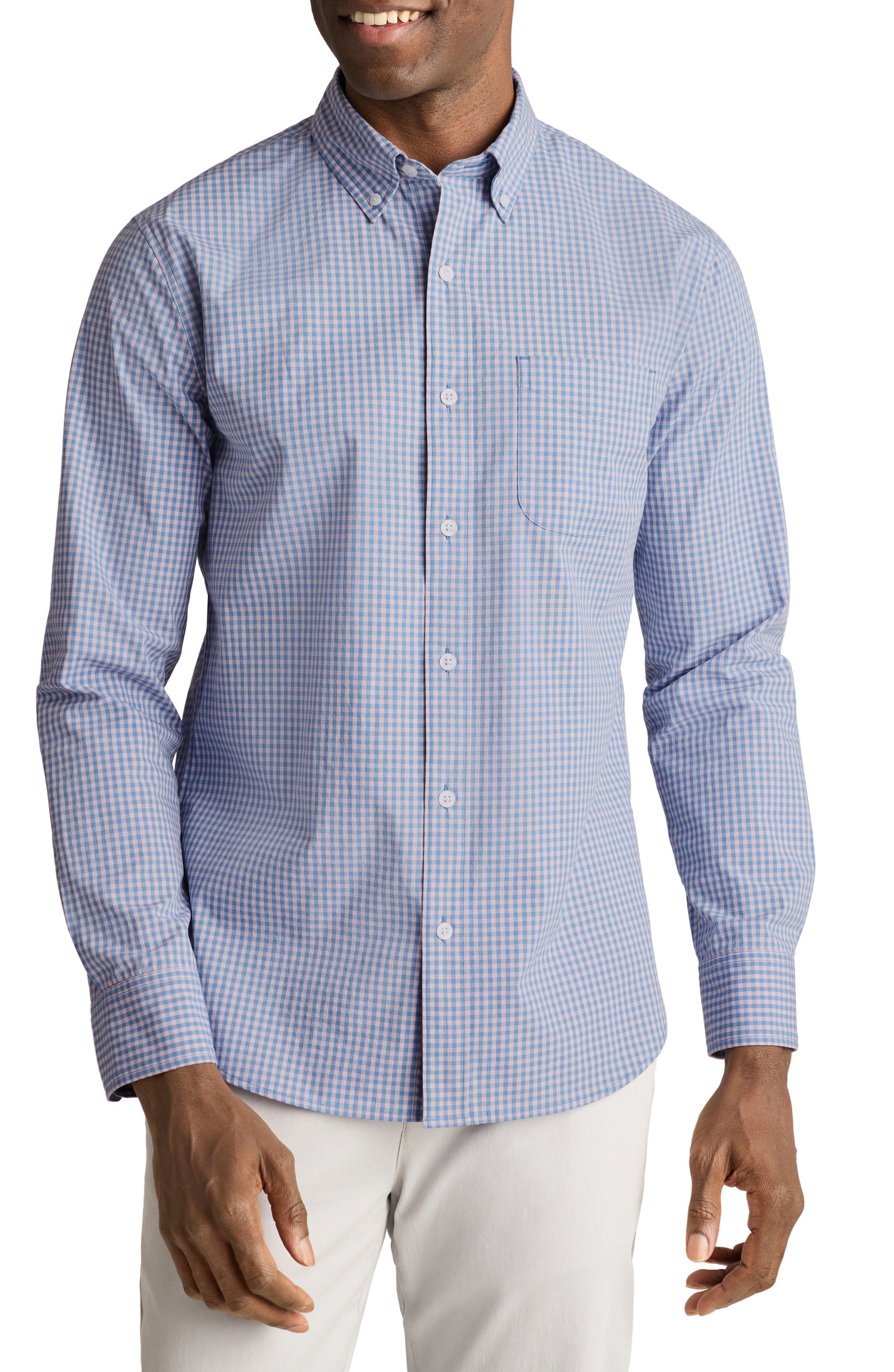 Bonobos Raliegh Slim Fit Gingham Check Button Down Shirt