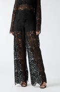 Marciano Grace Lace Wide Leg Pants